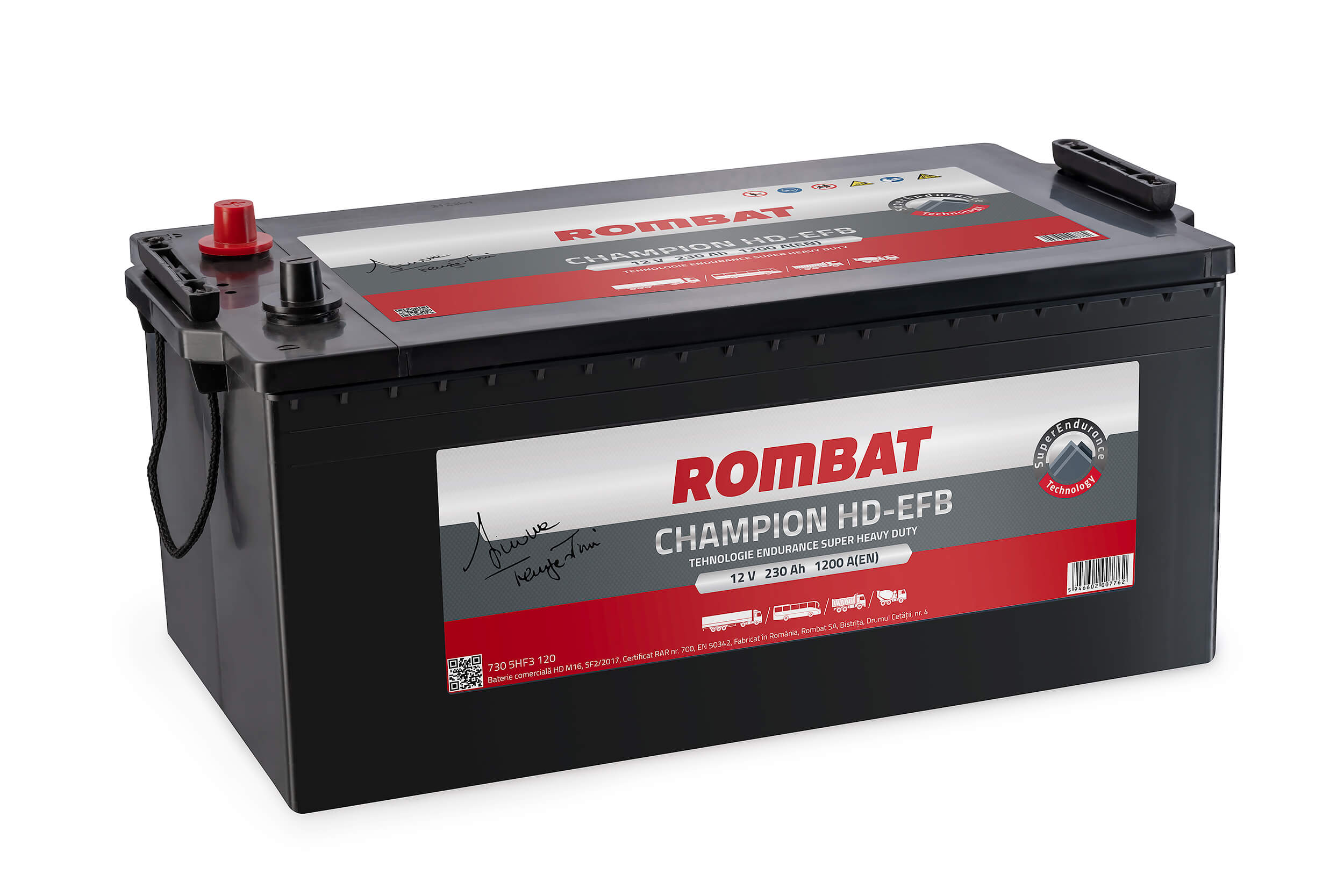 Baterie de pornire 730 5HF3 120 ROMBAT
